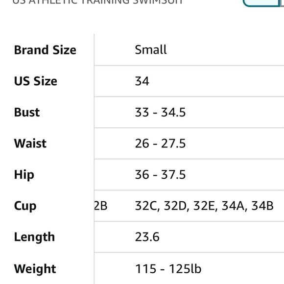 New with tags, gorgeous belief, athletic competition swimsuit - Picture 6 of 7